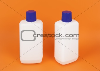 white bottles