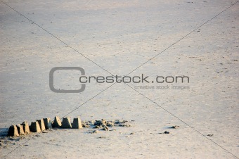 Sandcastle Background