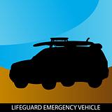 Lifeguard Emergency Vehicle