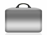 silver briefcase 