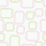 Seamless Background with the green and pink framework.