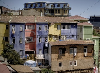 Valparaiso typical buildings