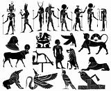 vector themes of ancient Egypt
