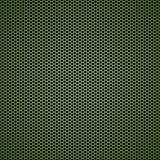 Green hexagon metal background