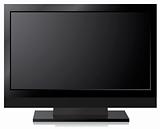 Black LCD, LED, Plasma TV Screen
