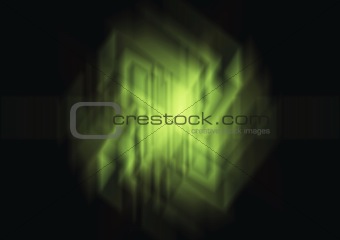 Abstract green shine background