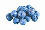 blueberry isolated over a white background