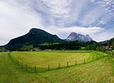Farm field in Tirol