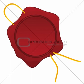 Wax seal with a rope