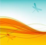 Abstract summer background for your design 