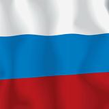Russia flag background.