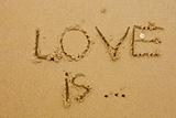 Love is inscription