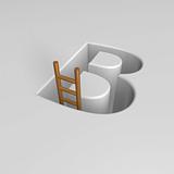 letter b and ladder