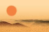 sun and desert