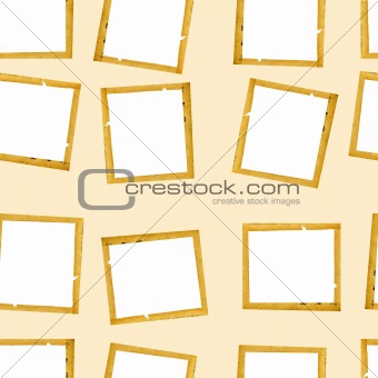 vector frame from old paper. seamless