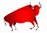 bull looks like cave painting
