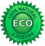Natural Eco product label