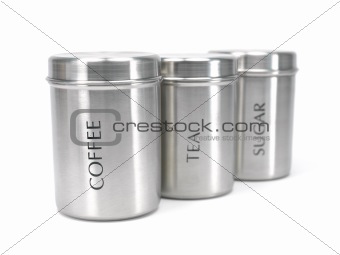Tea Coffee and Sugar Canisters