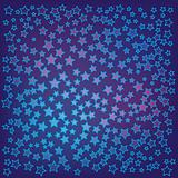 abstract christmas background blue stars
