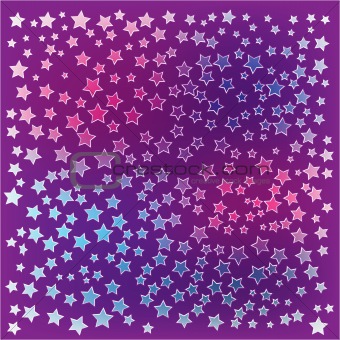 pink stars abstract christmas background