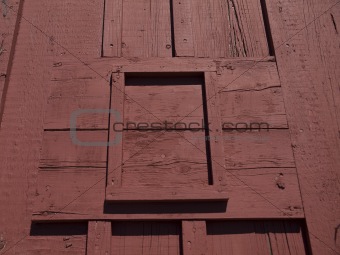 rockport red barn wood detail