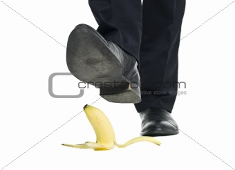 Banana peel slip