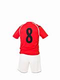 Football shirt with number 8