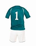 Football shirt with number 1