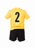 Football shirt with number 2