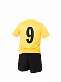 Football shirt with number 9