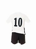 Football shirt with number 10