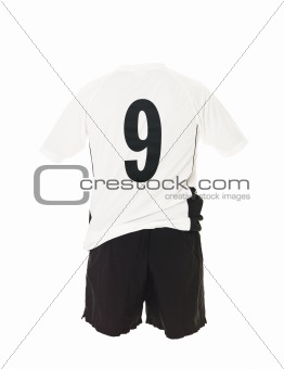 Football shirt with number 9