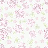 Seamless floral Background.