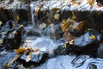 Streamlet's small waterfall