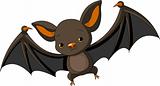 Halloween  bat  flying