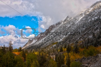 Mountainside in the Fall