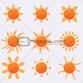 sun icons