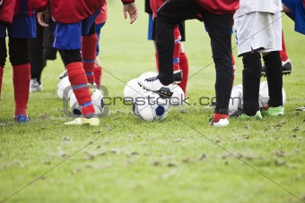 Young Soccer Players