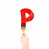 Painting Letter P