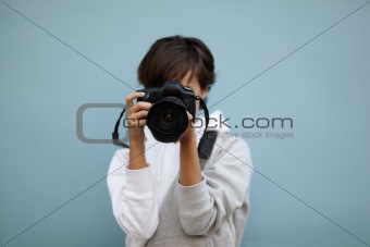 female photographer
