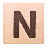 Letter N