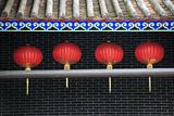 Red chinese lanterns