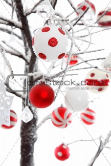 Christmas baubles ornaments decoration
