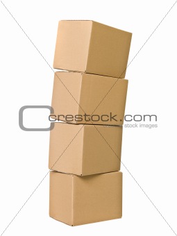 Stack of Cardboard Boxes