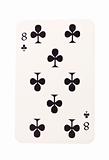 Eight of clubs