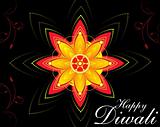 diwali floral background