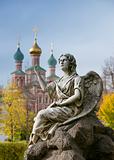 Moscow, the New maiden monastery,angel
