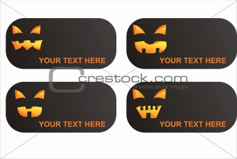 scary halloween banners