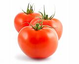 Three ripe tomatoes