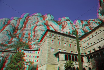 3d photo of monastery 